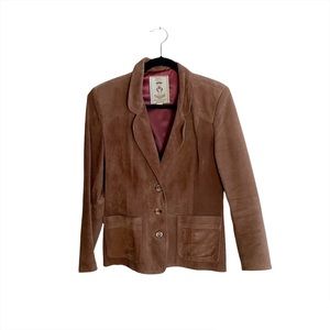 Gassy Jack Vintage 100% Genuine Leather Jacket Vintage Size 13-14 CA 03851